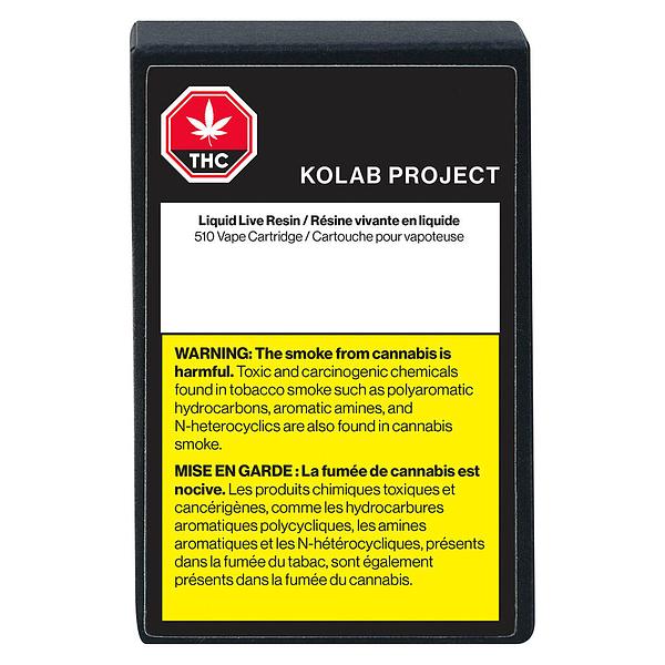 Kolab Project - Liquid Live Resin 510 Thread Cartridge image 2