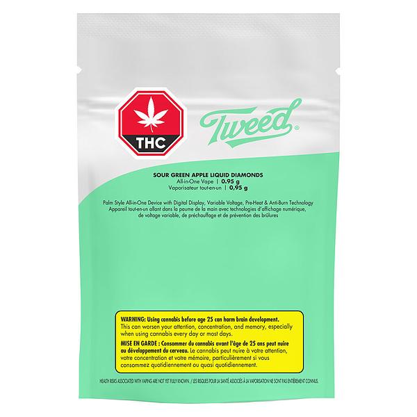Tweed - Sour Green Apple Liquid Diamonds AIO image 2