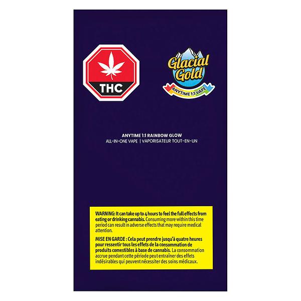 Glacial Gold - Anytime 1:1 Rainbow Glow All In One Vape image 2