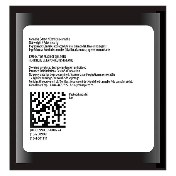 Queen of Bud - Blue Topaz Liquid Crystals All In One Vape image 3