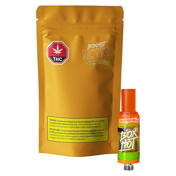 BOXHOT - Retro Orange Blast 510 Thread Cartridge image 4