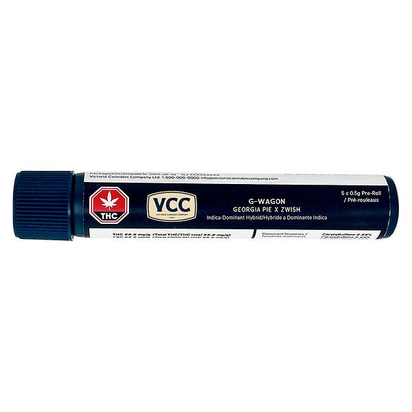 Victoria Cannabis Company - G-WAGON Pre-Rolls image 2