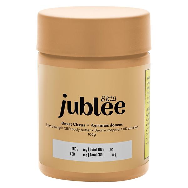 Jublee Skin - Extra Strenght CBD Body Butter Sweet Citrus image 2