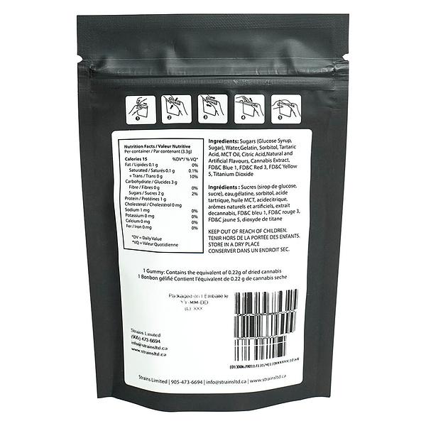 Strains Limited - Tiger Blood Hash Rosin Gummy image 3