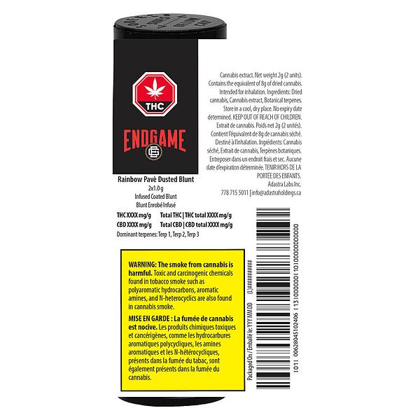 Endgame - Rainbow Pavè Dusted Blunt Infused/Coated Blunt image 3