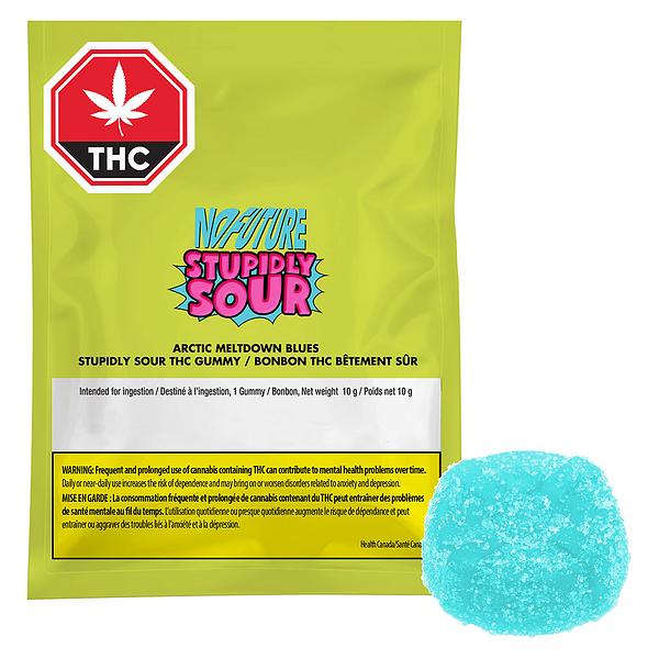 No Future - Arctic Meltdown Blues - Stupidly Sour THC Gummy image 4
