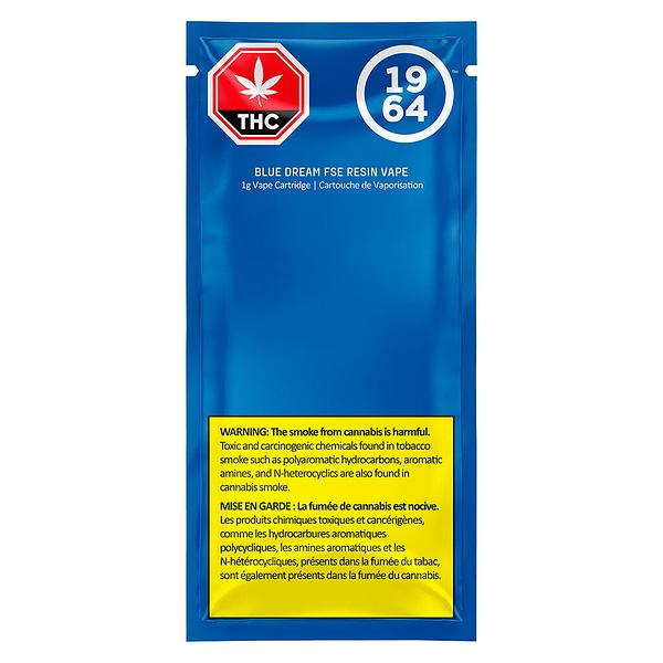 1964 - Blue Dream Fse Resin 510 Thread Cartridge image 2