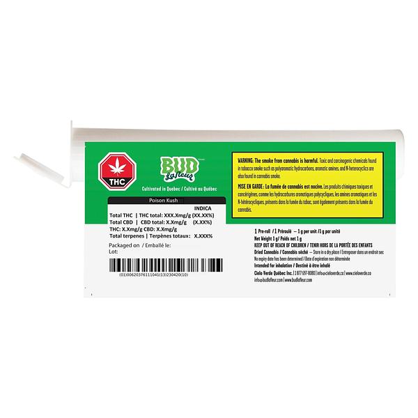 Bud Lafleur - Poison Kush Pre-Roll image 3