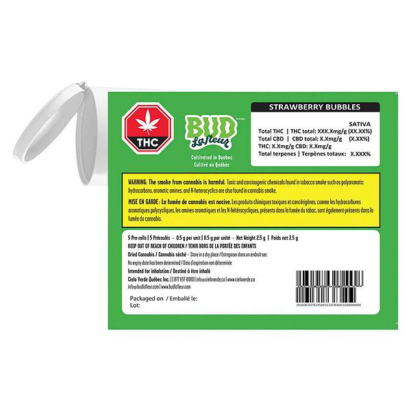 Bud Lafleur - Strawberry Bubbles Pre-Roll image 7