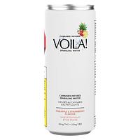 Voila! - Pineapple & Strawberry Cannabis-Infused Sparkling Water