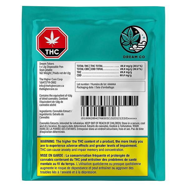 DREAM CO - Dream Tokers Disposable Vape Pen image 2