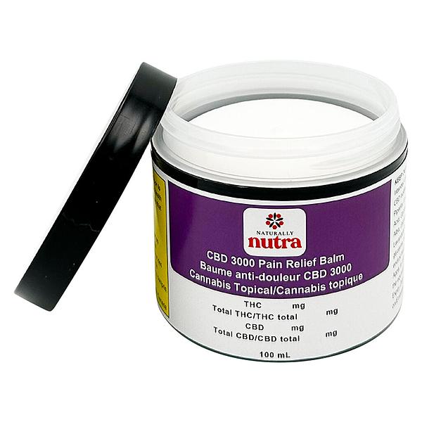 Naturally Nutra - CBD 3000 + Magnesium + Lavender + Mint Balm image 3