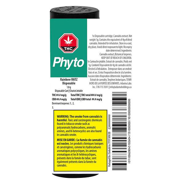Phyto Extractions - Rainbow Rntz Disposable Pen image 3