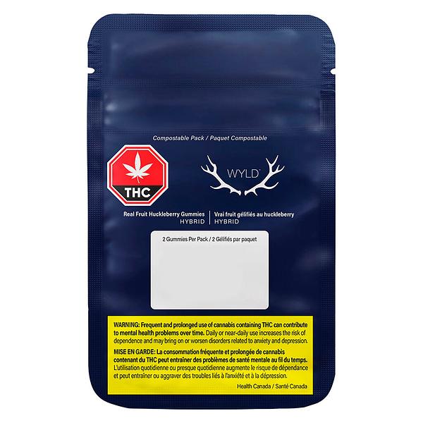 Wyld - Real Fruit Huckleberry Soft Chews image 2