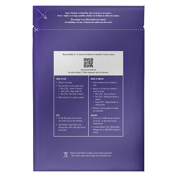 Versus - Versus Blackberry 'n' Cream Liquid Diamond Disposable Vape image 3