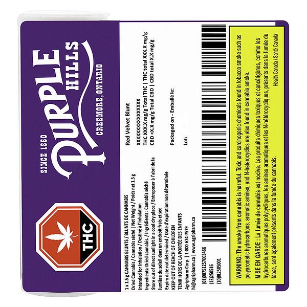 Purple Hills - Red Velvet Blunt image 3