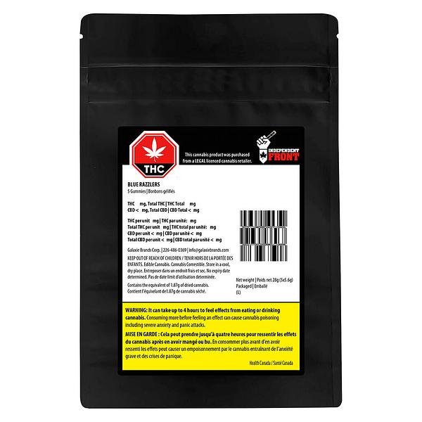 Independent Front - Blue Razzlers image 2