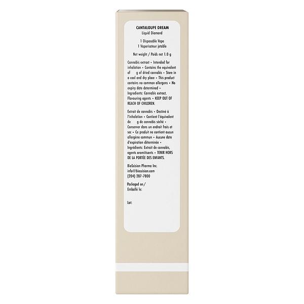 Dime Industries - Cantaloupe Dream - Liquid Diamond Disposable Vape image 3