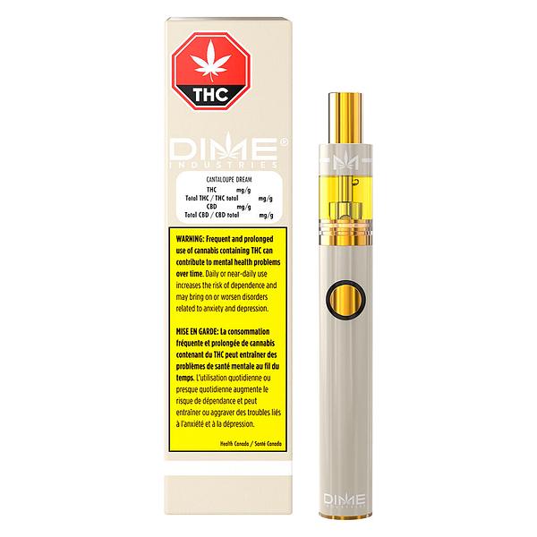 Dime Industries - Cantaloupe Dream - Liquid Diamond Disposable Vape image 4