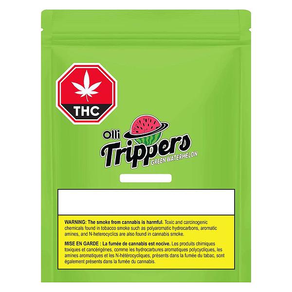 Olli Trippers - Green Watermelon 1:1:1: THCV/CBG/THC image 2