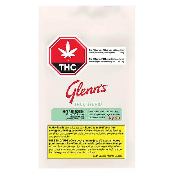 Glenn's - No.23 True Hybrid Rosin - Blue Raspberry Cotton Clouds image 2