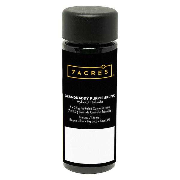 7ACRES - Granddaddy Purple Skunk Pre-Roll image 2