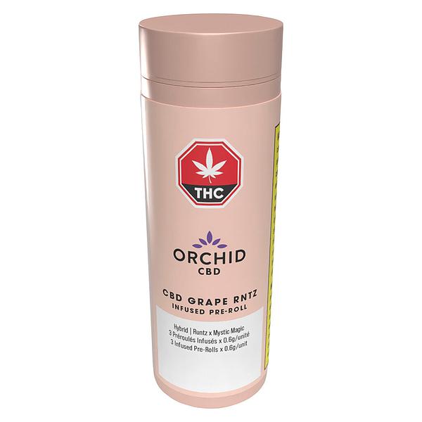 Orchid CBD - Cbd Grape Rntz Infused Pre Roll image 2