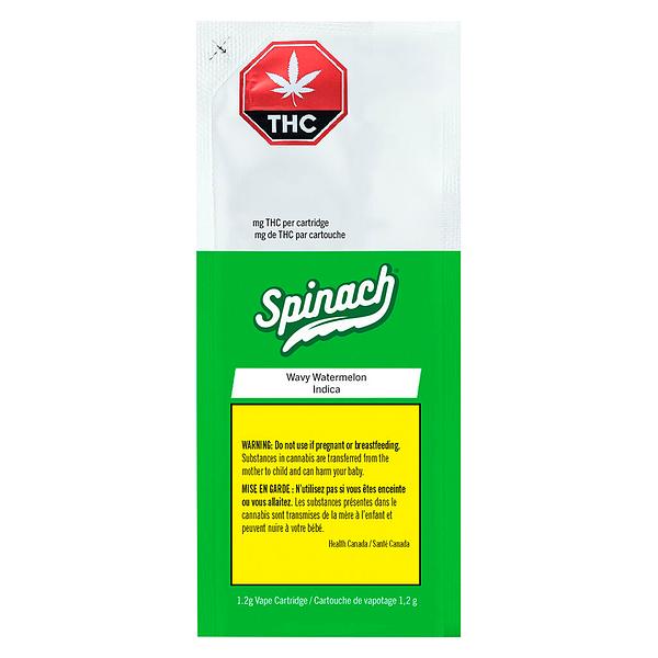 Spinach - Wavy Watermelon Vape 510 Thread Cartridge image 2