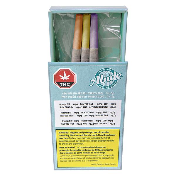 Abide - CBG Infused Pre-Roll Variety Pack image 3