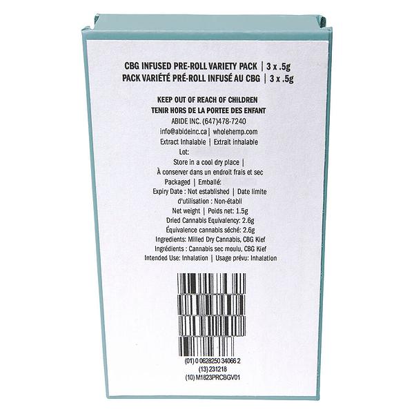 Abide - CBG Infused Pre-Roll Variety Pack image 4