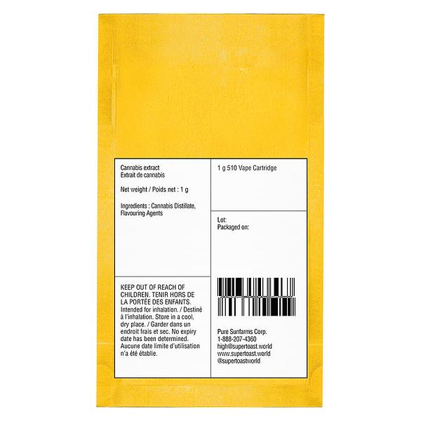 Super Toast - Watermelon Felon Liquid Diamonds 510 Thread Cartridge image 4