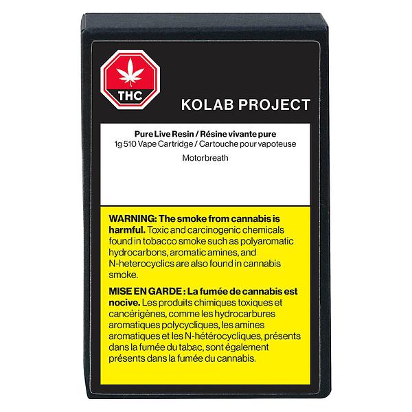 Kolab Project - 232 Series Motorbreath Pure Live Resin 510 Thread Cartridge image 2