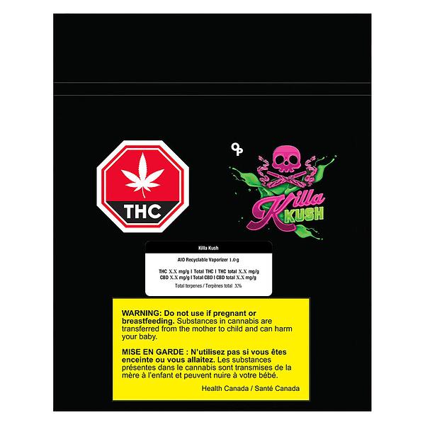 OP - Killa Kush Disposable Vape image 2