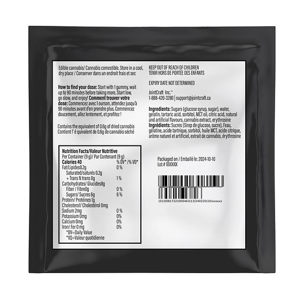 High Roller - High Roller CBN+THC Hash Rosin Watermelon Green Tea Gumm image 3