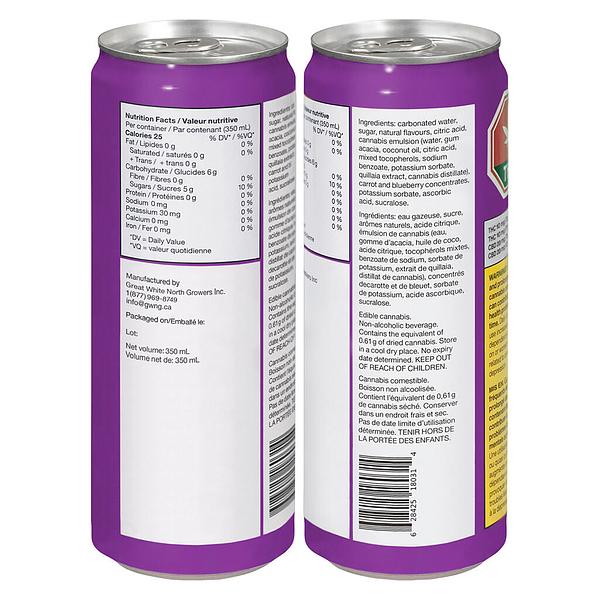 Green Monke - Grape Ginger Lime image 2