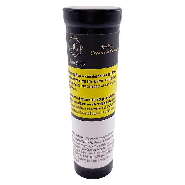 Clem & Co. - Apricot Cream x Cheese 1:1 Pre-Roll image 2