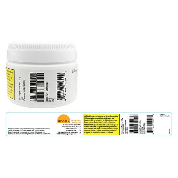 Monjour - Me-Time Mango CBD Gummy image 3