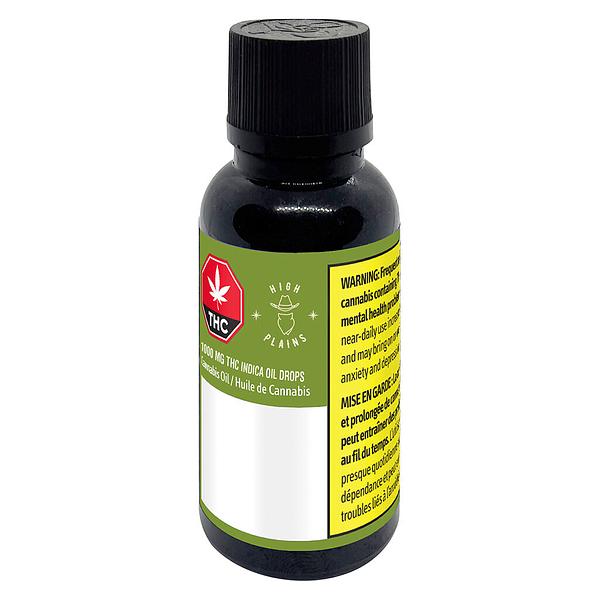 High Plains - 1000mg THC Indica Oil Drops image 2