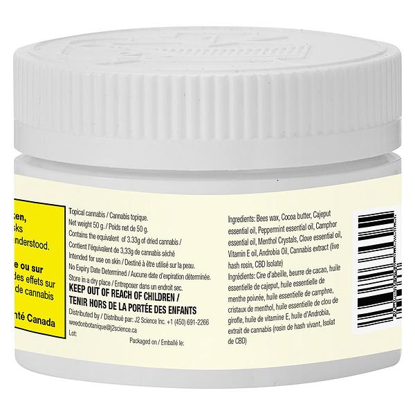 Weedon Botanique - Green Tiger - Balance Balm image 3