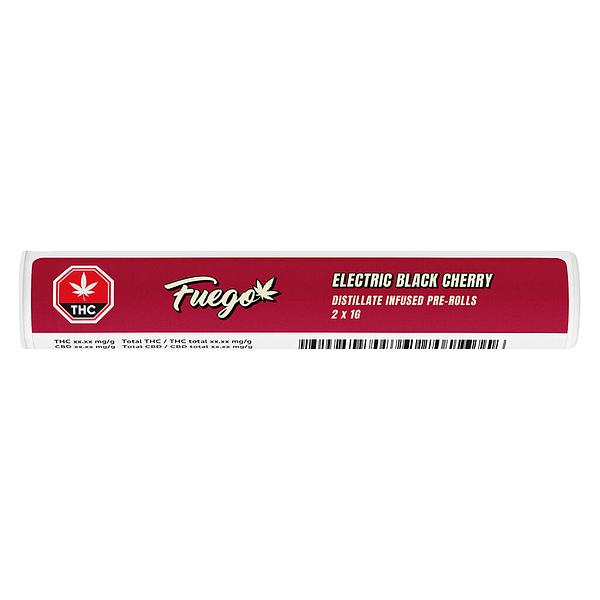 Fuego - Electric Black Cherry Distillate Infused Pre-Roll image 2