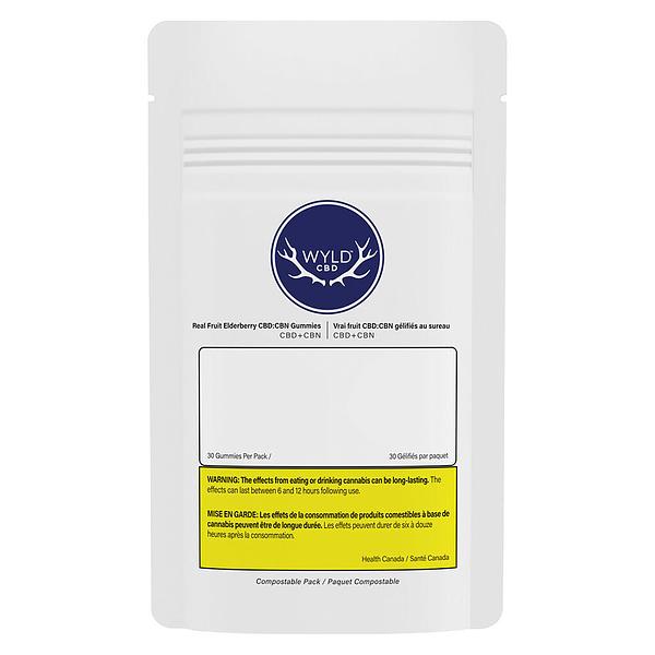 Wyld CBD - Real Fruit Elderberry 750mg CBD:150mg CBN image 2