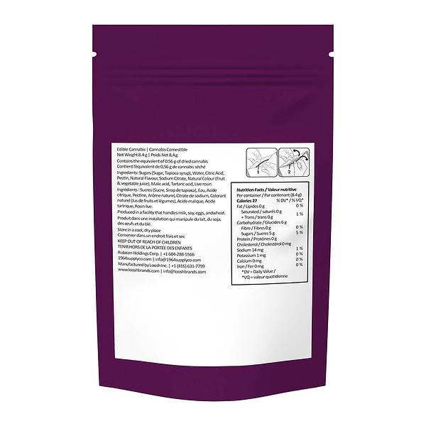 1964 - Sour Grape Live Rosin Gummies image 3