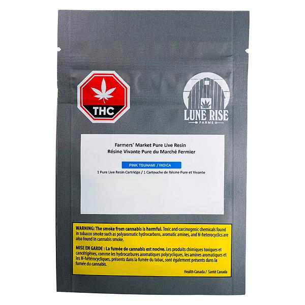 Lune Rise Farms - Farmers’ Market Pure Live Resin 510 Thread Cartridge image 2