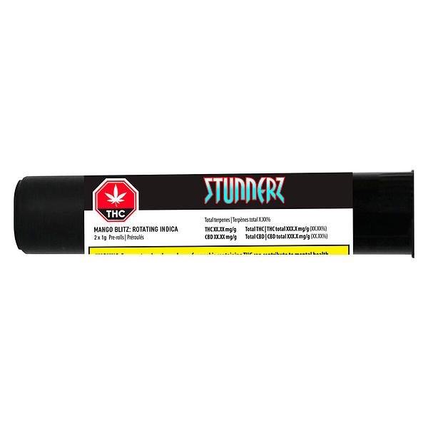 Stunnerz - Mango Blitz: Rotating Indica Pre-Roll image 2