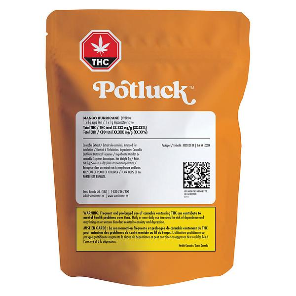 Potluck - Mango Hurricane Haze Disposable Vape image 2