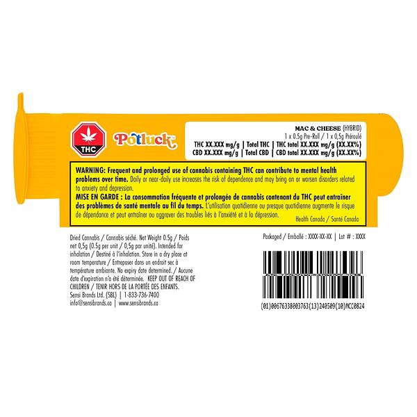 Potluck - Mac And Cheese Pre-Roll image 3