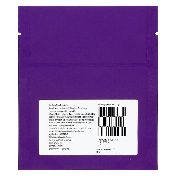 Purple Hills - Live Resin Critical Punch XL All In One Vape image 3