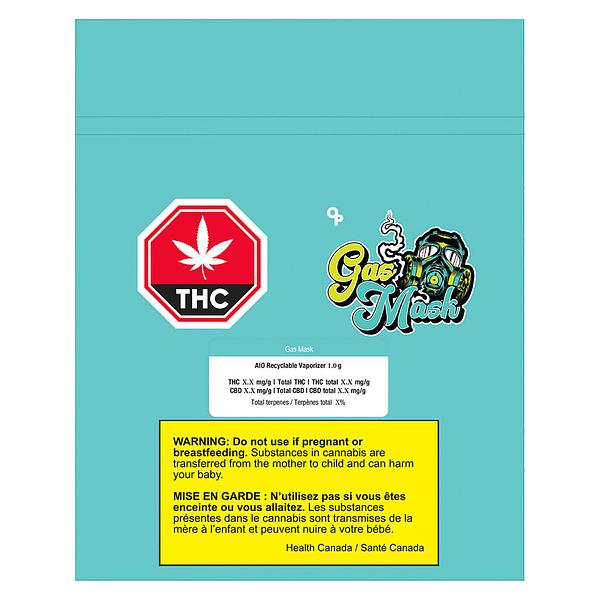 OP - Gas Mask Disposable Vape image 2
