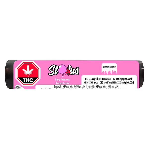 Status - Bubble Bubble Liquid Diamond Infused Kief Coated Pre-Roll image 2