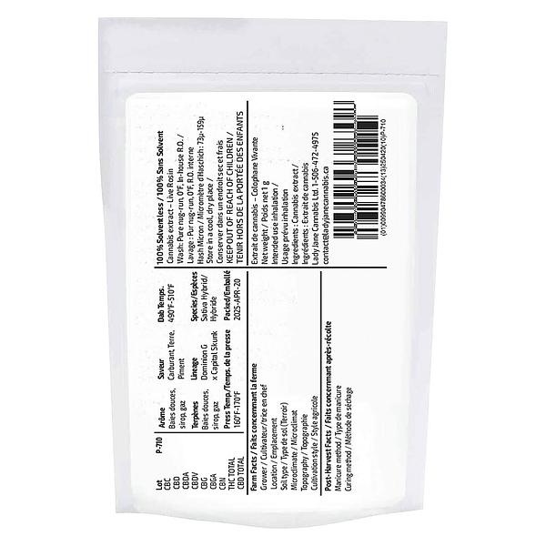 Sauce Rosin Labs - Signature Live Rosin Farmer's Pride Edition image 3